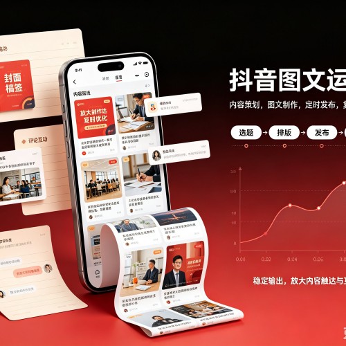 庆城抖音图文代运营服务